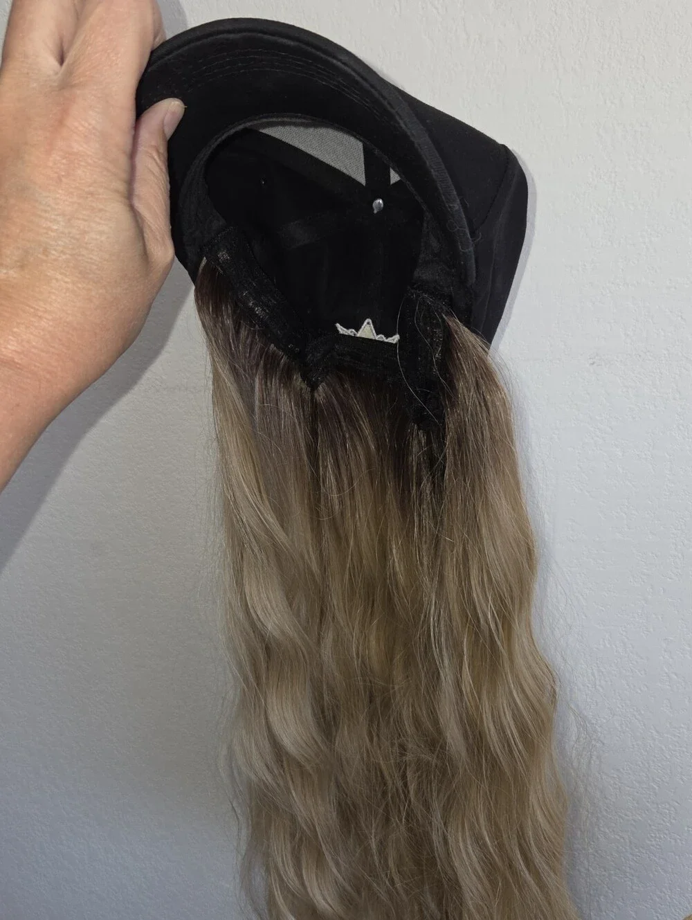 Baseball hat Wig-Chelsey Smith Crowns- 22